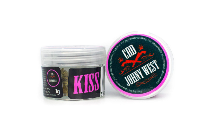 Susz CBD Kiss 1g – wyciszenie i uspokojenie organizmu