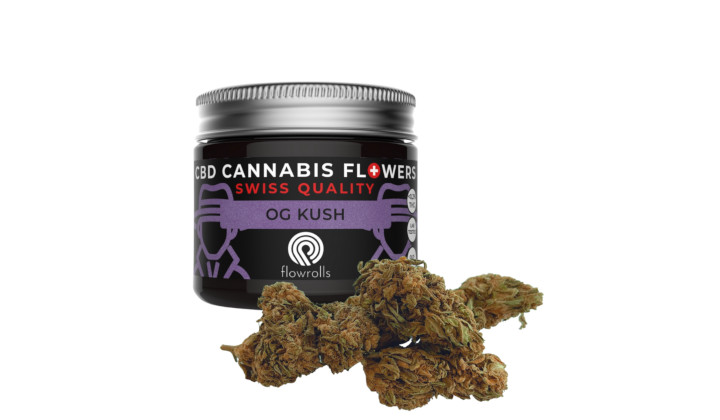 Susz konopny CBD OG Kush Flowrolls