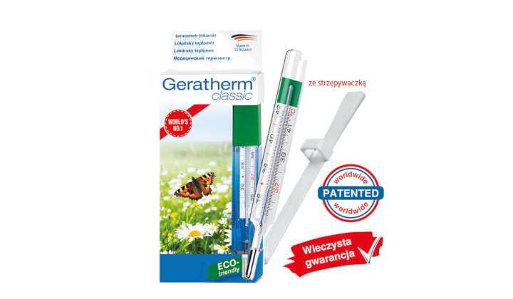 Termometr bezrtęciowy Geratherm Classic