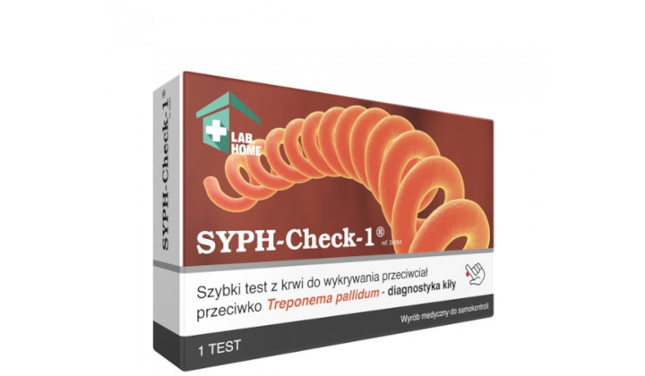 Test na kiłę SYPH-Check-1 LabHome - 98% skuteczności