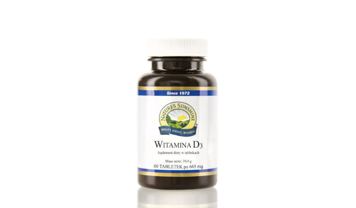 Witamina D3 665 mg - suplement diety z witaminą słońca