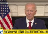 Biden podpisał pomoc wojskową dla Ukrainy, dostawy ruszą w ciągu kilku godzin