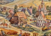 W jakich warunkach mieszkali średniowieczni wieśniacy?