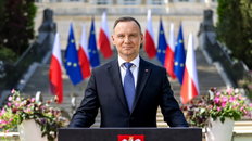 Orędzie prezydenta z okazji 20-lecia Polski w UE. Było o CPK, Janie Pawle II i „unijnej biurokracji”