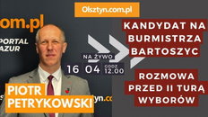 LIVE! Burmistrz Bartoszyc gościem studia Olsztyn.com.pl!