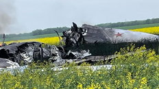 Ukraina: zestrzeliliśmy rosyjski bombowiec na terenie Rosji