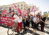 „Chcemy Europy socjalnej!” – marsz z okazji Święta Pracy w 20. rocznicy Polski w UE