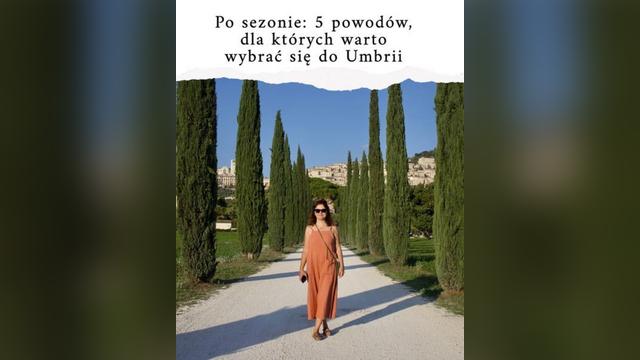 Slow travel & living on Instagram: "Zaraz obok Toskanii pojawia się i ona - Umbria, cała przebrana na zielono, pełna klimatycznych dróg...