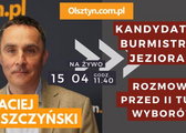 LIVE! Burmistrz Jezioran, Maciej Leszczyński, gościem studia Olsztyn.com.pl