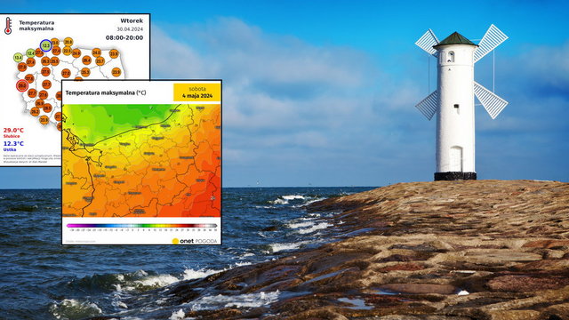 Turyści zaskoczeni pogodą nad Bałtykiem. "Przeżyliśmy prawdziwy szok termiczny"