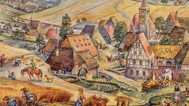 W jakich warunkach mieszkali średniowieczni wieśniacy?