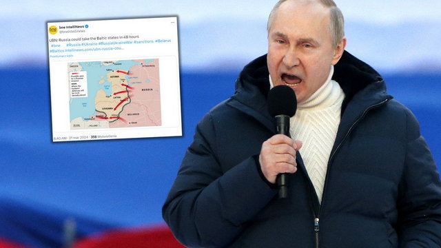 Rosja może zająć kraje bałtyckie w 48 godz.? Ekspert: funkcjonujemy w schemacie "idzie wojna"
