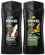 Żele pod prysznic dla mężczyzn - Axe, Żel pod prysznic Mix Wild Mojito + Africa, 2 szt. - miniaturka - grafika 1