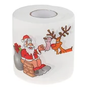 Ozdoby bożonarodzeniowe - Tg63141-4 Papier Toaletowy Świąteczny W Mikołaje Śmieszny - miniaturka - grafika 1