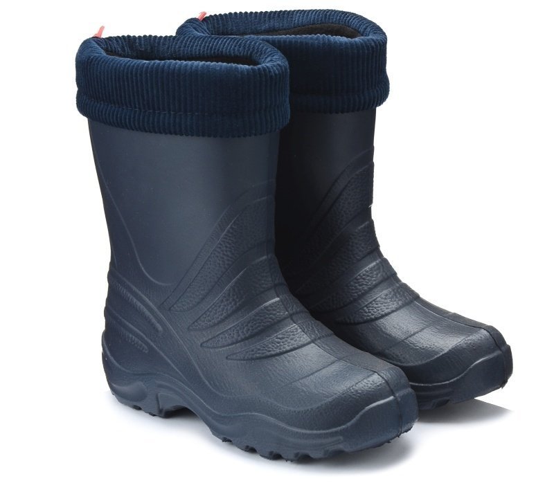 Kalosze dziecięce chłopięce ocieplane piankowe lekkie Lemigo Termix-34