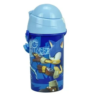 bidon kubek ze słomką SONIC PRIME pasek - Kubki dla dzieci - miniaturka - grafika 1
