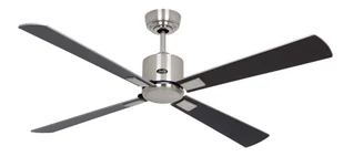 Energooszczędny wentylator sufitowy z pilotem Eco Neo III WiFi 132 cm chrom szczotkowany Wenge / srebrnoszare łopatki - Wentylatory sufitowe - miniaturka - grafika 1