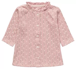 Sukienki - Noppies Baby Baby-Mädchen Girls Dress Leeds Long Sleeve Allover Print sukienka dziecięca, Misty Rose-P482, 56 - grafika 1