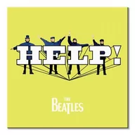 Obrazy i zdjęcia na płótnie - Pyramid Posters The Beatles HELP! Yellow - obraz na płótnie 30x30 WDC91422 - miniaturka - grafika 1