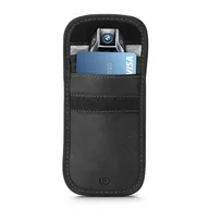 Etui i futerały do telefonów - KLATKA FARADAYA Tech-Protect V1 KEYLESS RFID SIGNAL BLOCKER CASE CROSS BLACK - miniaturka - grafika 1