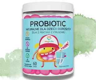 MyVita PROBIOTIC żelki dla dzieci i dorosłych -60 sztuk - Witaminy i minerały - miniaturka - grafika 1
