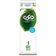Napoje roślinne - Coco Dr. Martins Woda kokosowa naturalna 1 l Bio - miniaturka - grafika 1