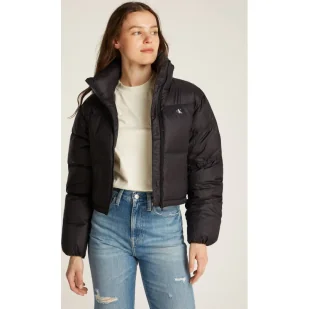 CALVIN KLEIN JEANS Puchowa kurtka | Cropped Fit - Kurtki damskie - miniaturka - grafika 1
