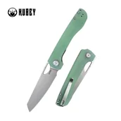Noże - Nóż składany Kubey Elang Jade G10, Beadblasted AUS-10 by Sebastian Irawan (KU365C) - miniaturka - grafika 1