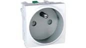 Gniazdka elektryczne - Schneider Electric Unica Gniazdo pojedyncze z/u 2P+Z bez ramki białe MGU3.059.18 MGU3.059.18 - miniaturka - grafika 1