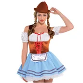 Stroje karnawałowe - Amscan Strój dla dorosłych "Bawarka", rozm. M 998024 - miniaturka - grafika 1