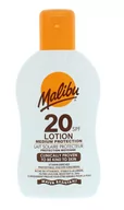 Balsamy i kremy do opalania - Lotion Malibu Sun SPF20 średnich ochrona przed słońcem 200 ML 2035749 - miniaturka - grafika 1