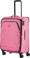 Walizki - Walizka średnia Travelite Adria 67 cm - różowa - miniaturka - grafika 1