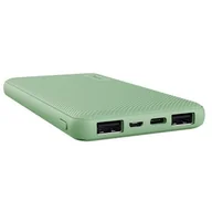 Powerbanki - TRUST Primo Eco 10000 mAh Zielony - miniaturka - grafika 1