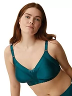Biustonosze - Naturana Minimiser Moulded Soft Cup Mimiser Biustonosz Redukcyjny dla kobiet, Dark Green, 38DD - miniaturka - grafika 1