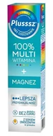 Witaminy i minerały - Polski Lek Plusssz 100% Multiwitamina + Magnez 20 tabletek musujących - miniaturka - grafika 1