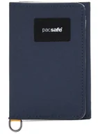 Portfele - Portfel antykradzieżowy Pacsafe RFIDsafe Trifold Wallet - coastal blue - miniaturka - grafika 1