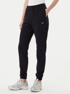 Nike Spodnie dresowe Chill Terry FN2434 Czarny Regular Fit - Spodnie sportowe damskie - miniaturka - grafika 1