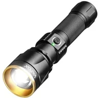Latarki - Vayox Latarka Led Taktyczna Mocna Akumulatorowa Usb Zoom - miniaturka - grafika 1