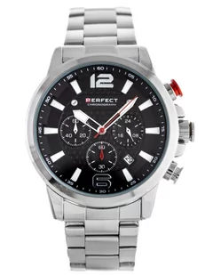 Zegarek ZEGAREK MĘSKI PERFECT M506CH-02 - CHRONOGRAF (zp382a) + BOX - Zegarki męskie - miniaturka - grafika 1