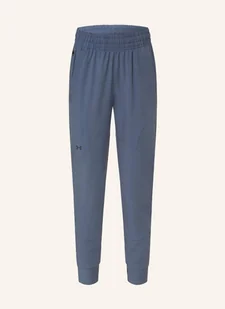 Under Armour Spodnie Treningowe Ua Unstoppable grau - Koszulki i topy damskie - miniaturka - grafika 1