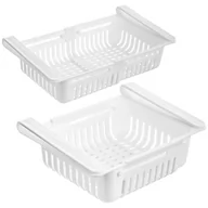 Pojemniki kuchenne - Orion Organizer Szufladka Do Lodówki Zawieszana Pojemnik Rozsuwany Pod Półkę - miniaturka - grafika 1