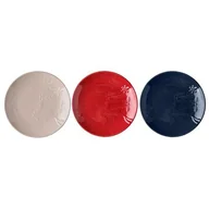 Talerze - Talerz deserowy Carols 20 cm mix kolorów - miniaturka - grafika 1