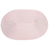 Obrusy i serwetki - Podkładka 45 x 30 Dekor Strukturalna Judy2 Pudrowy - miniaturka - grafika 1