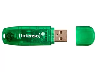 INTENSO Rainbow Line, 8 GB, zielony - Pendrive - miniaturka - grafika 1