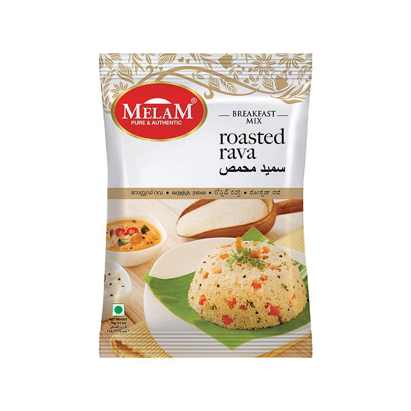 Prażona semolina Melam Roasted Rava 1kg - z pszenicy durum