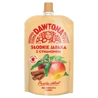 Soki i napoje niegazowane - Dawtona Mus słodkie jabłka z cynamonem 180 g - miniaturka - grafika 1