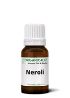 Aromaterapia - Olejek eteryczny NEROLI 100% czysty na lęki, bezsenność, stres - Organic4life - 2 ml - miniaturka - grafika 1