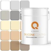 Farby zewnętrzne - Q-COVER Farba Elewacyjna Silikonowa Fasadowa 10L Zewnętrzna Do Fasad Uv - miniaturka - grafika 1