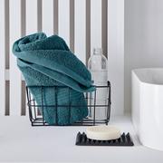 Ręczniki - Ręcznik 450 Gramów 100% Bawełny Frotte. 70X130Cm Błękit Naftowy - miniaturka - grafika 1