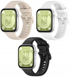 3x PASEK DO HUAWEI WATCH FIT 3 OPASKA BRANSOLETA DUŻO KOLORÓW - Akcesoria do smartwatchy - miniaturka - grafika 1